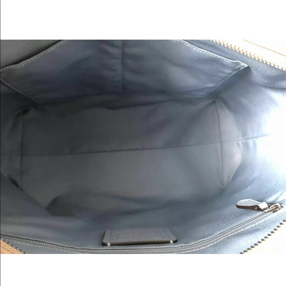 Coach Purse Top Zip Tote light khaki mint - Picture 4 of 4